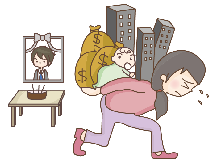 身故家人陷入經濟困境